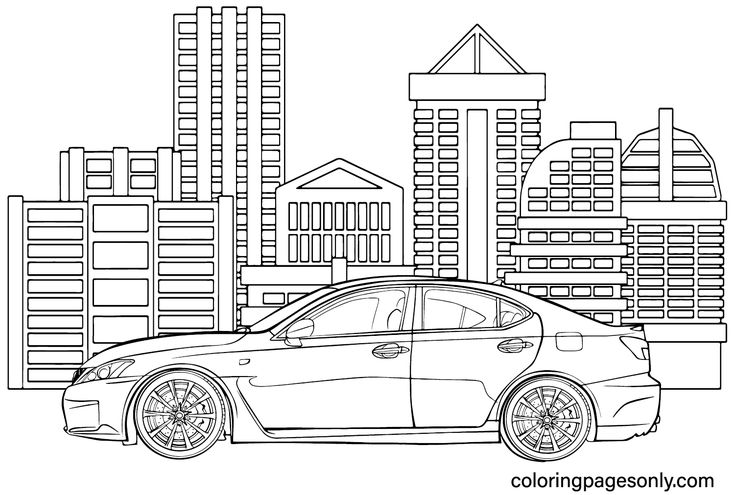 Lexus coloring pages lexus coloring pages free printable coloring pages