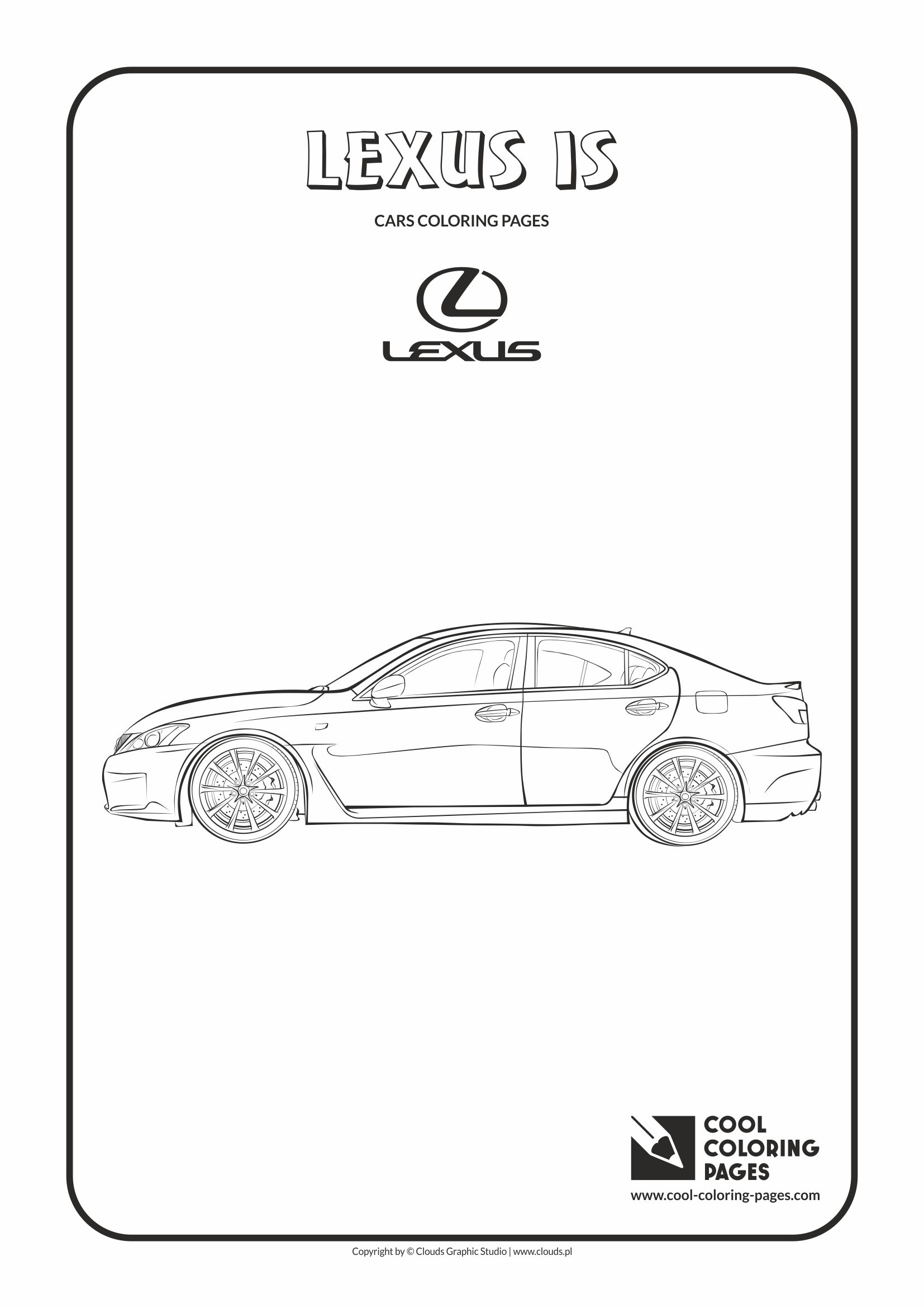 Cool coloring pages lexus is coloring page