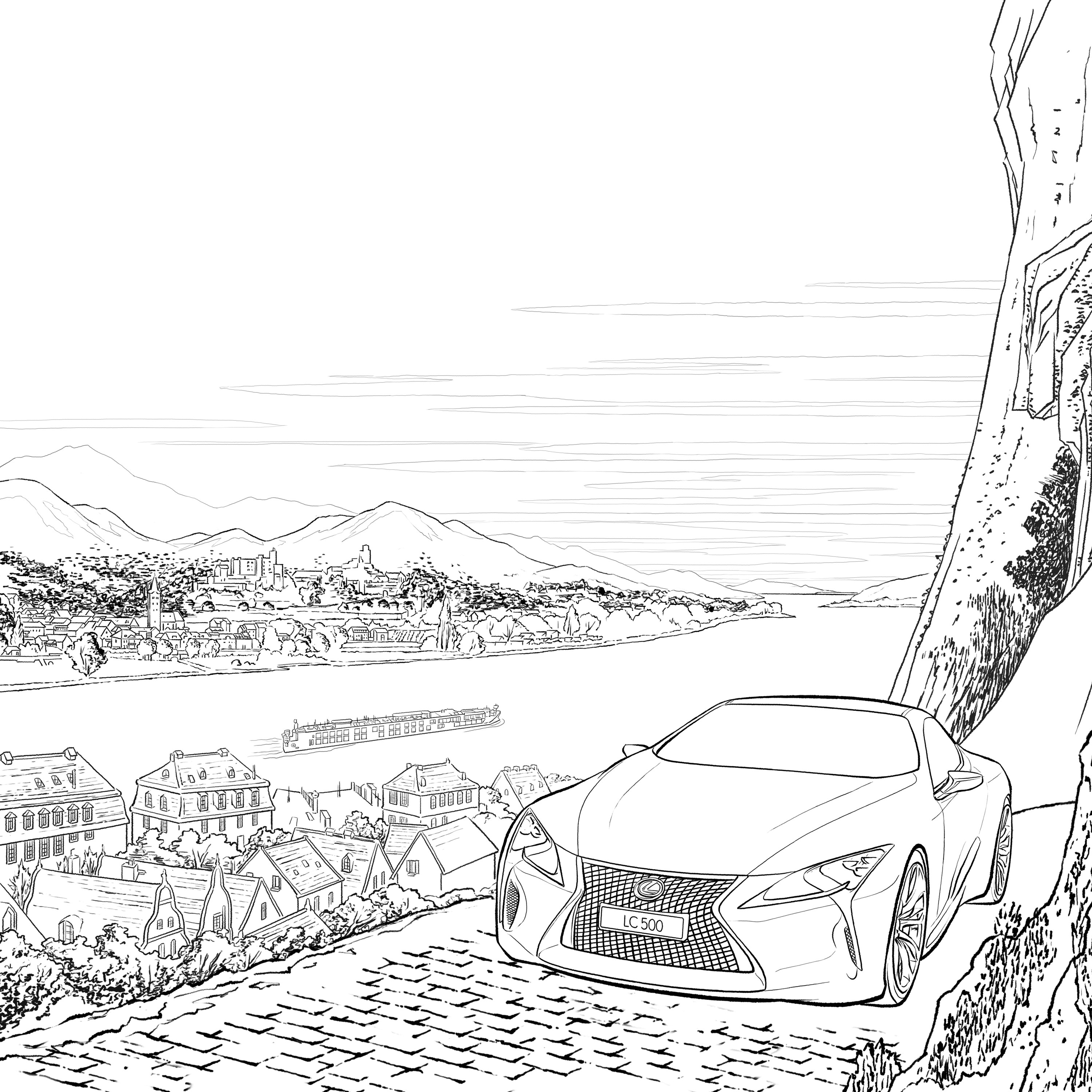Louring design your own lc racing car