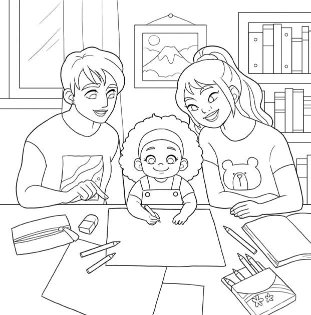 Lgbtq kids coloring book for kids ages