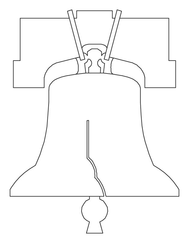 The liberty bell coloring page download free the liberty bell coloring page for kids best coloring pages