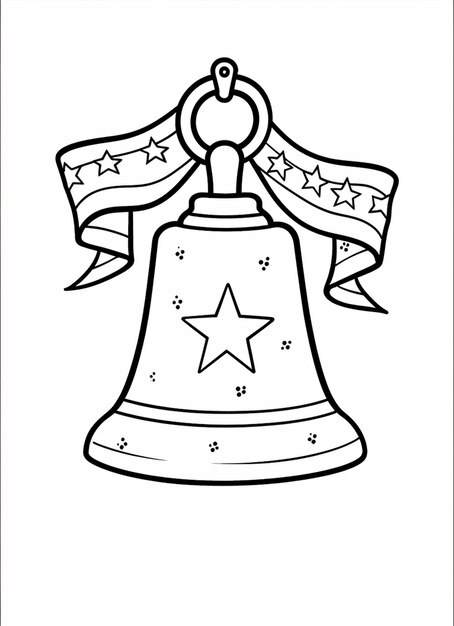 Page liberty bell outline images