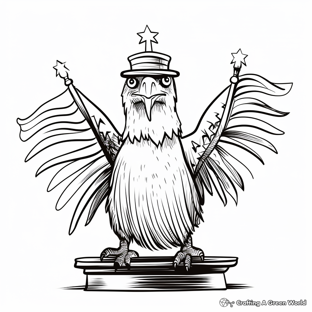 Patriotic coloring pages