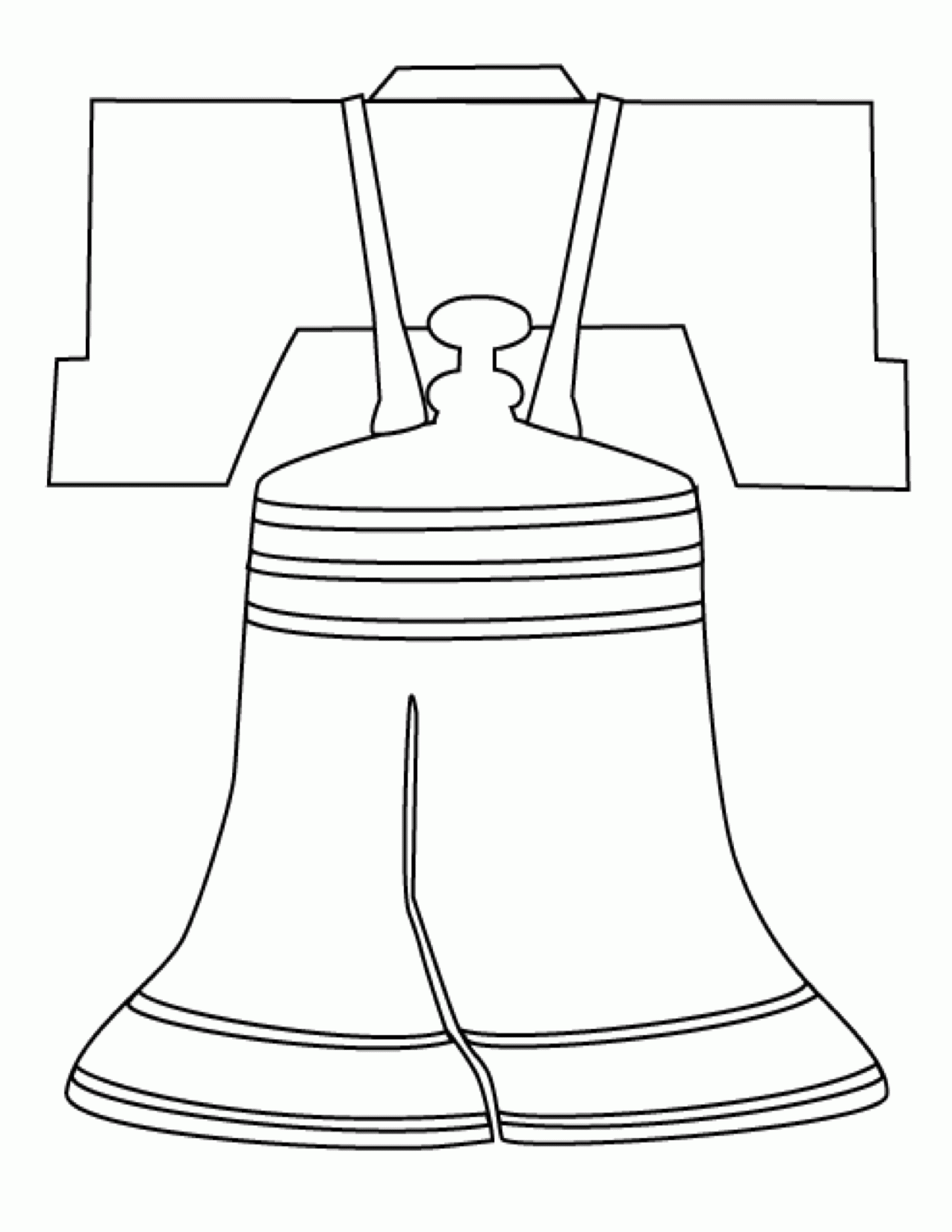 Easy drawings of the liberty bell