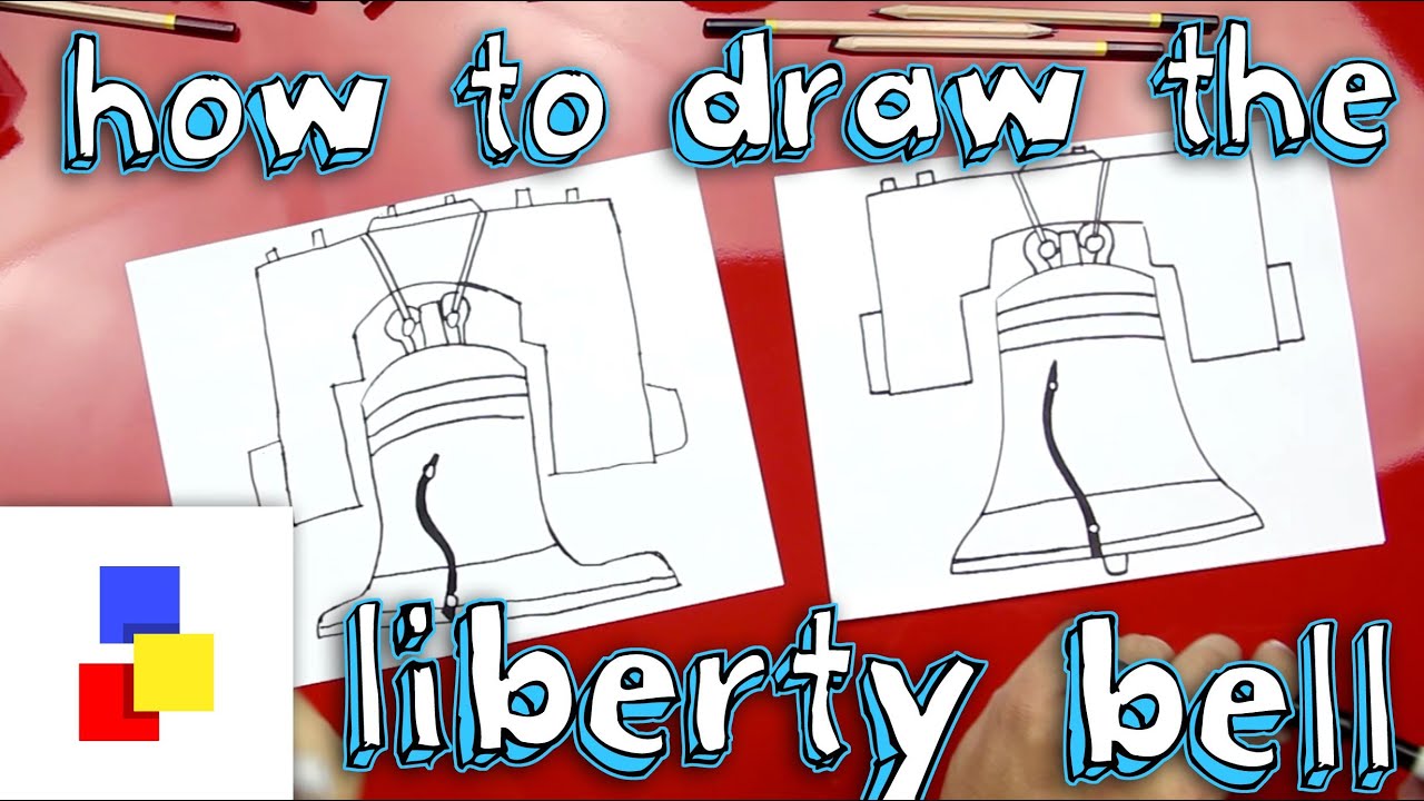 How to draw the liberty bell