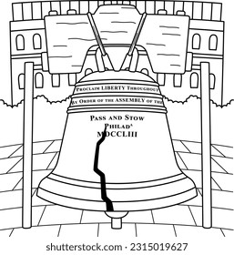 Liberty bell drawing images stock photos d objects vectors