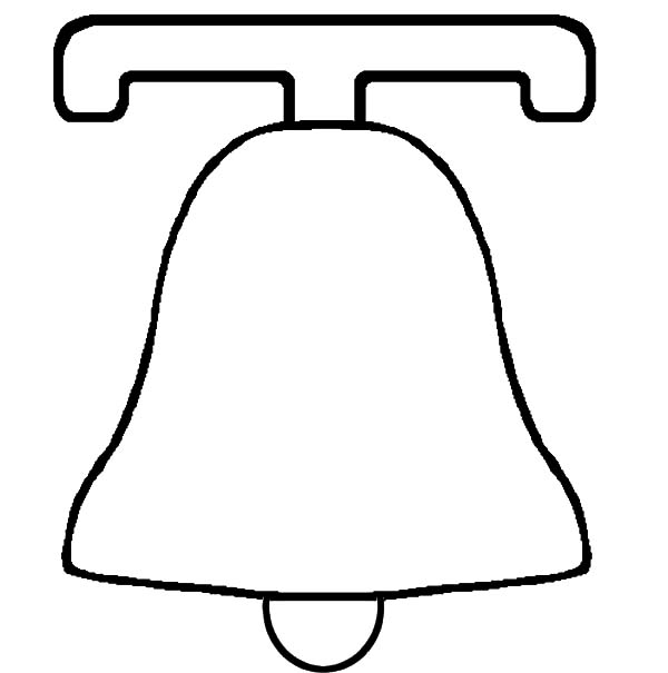 Liberty bell outline coloring pages batch coloring