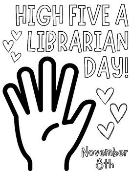High five a librarian day