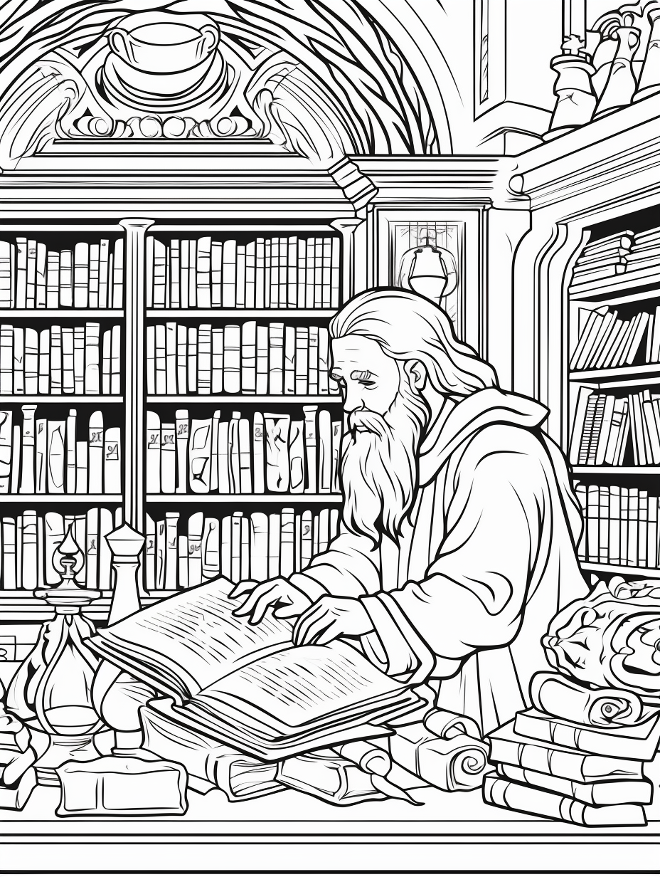 Magical librarian