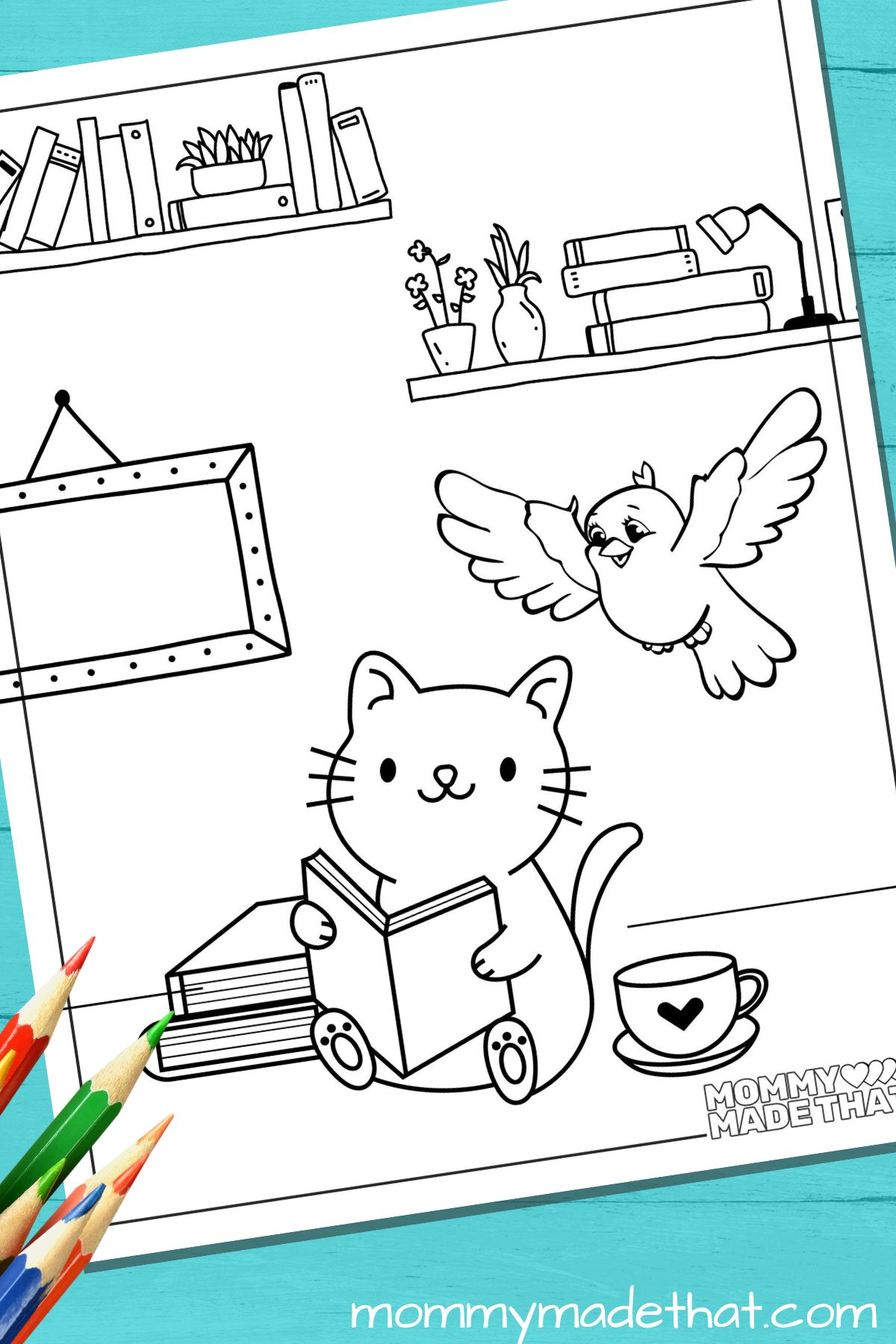 Library coloring pages free coloring sheets that encourage reading