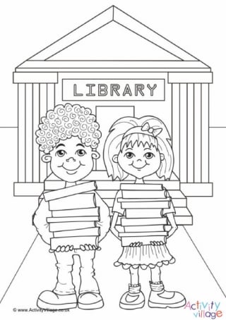 Time to visit the library louring page