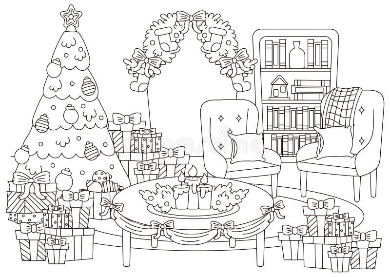 Library coloring stock illustrations â library coloring stock illustrations vectors clipart