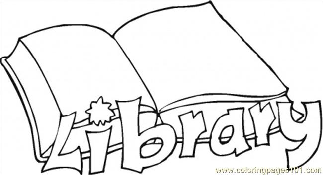 Free coloring pages of books