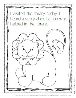 Do you use the library lion in your library to jump start the school year the library patch haâ library skills kindergarten library lessons library orientation