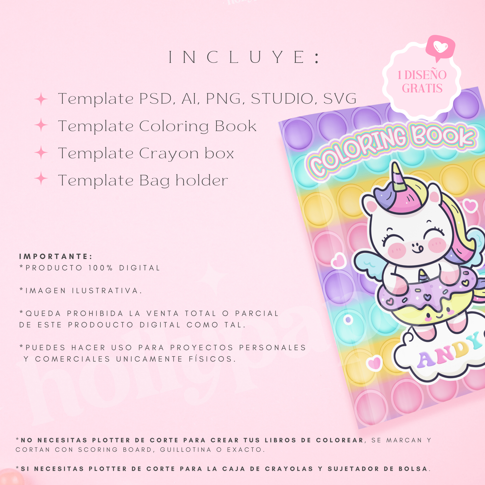 Coloring book template