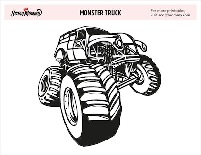 Truck coloring pages that are truckin awesome