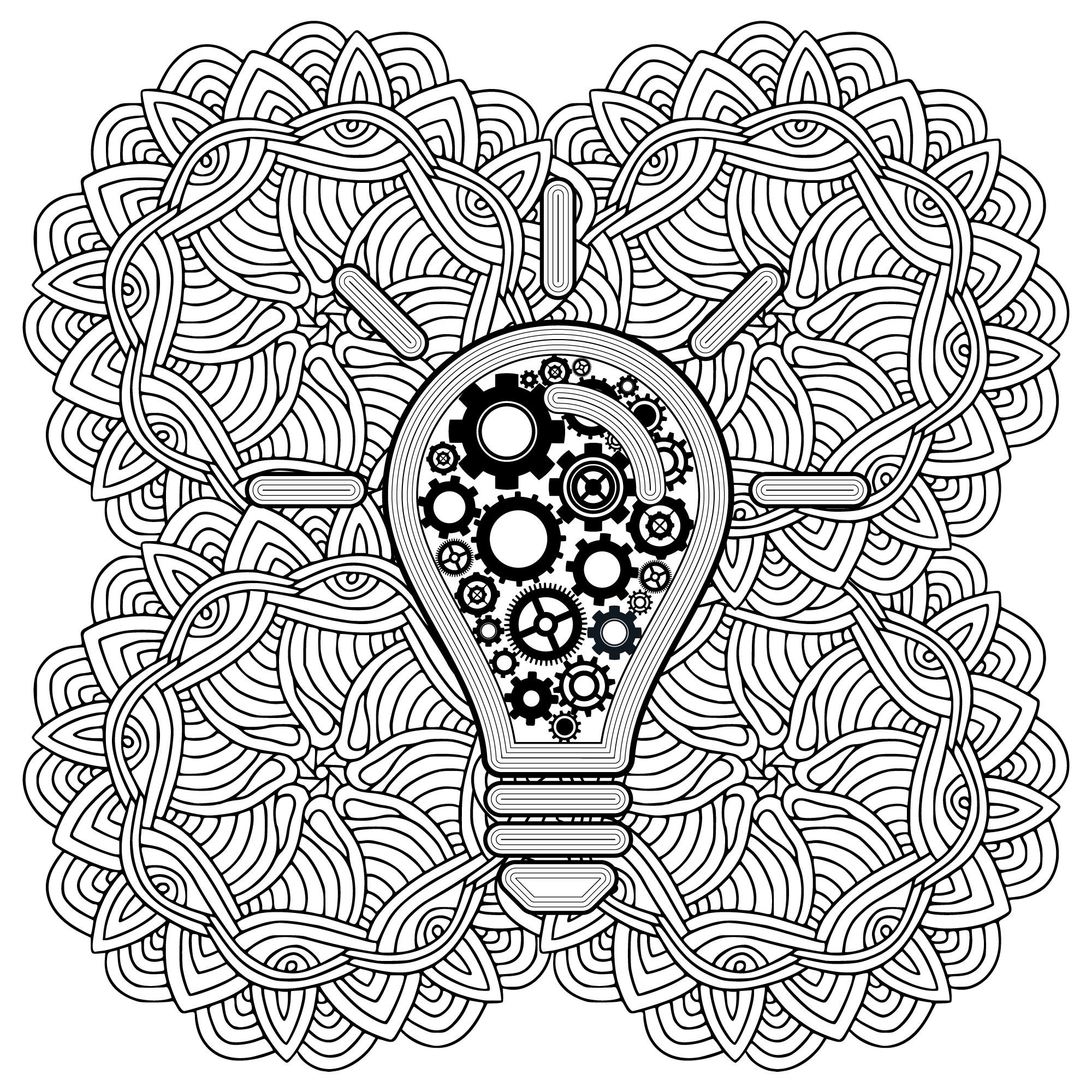 Lightbulb coloring