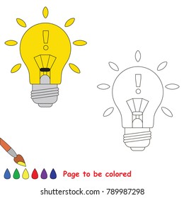 Light bulb coloring pages images stock photos d objects vectors