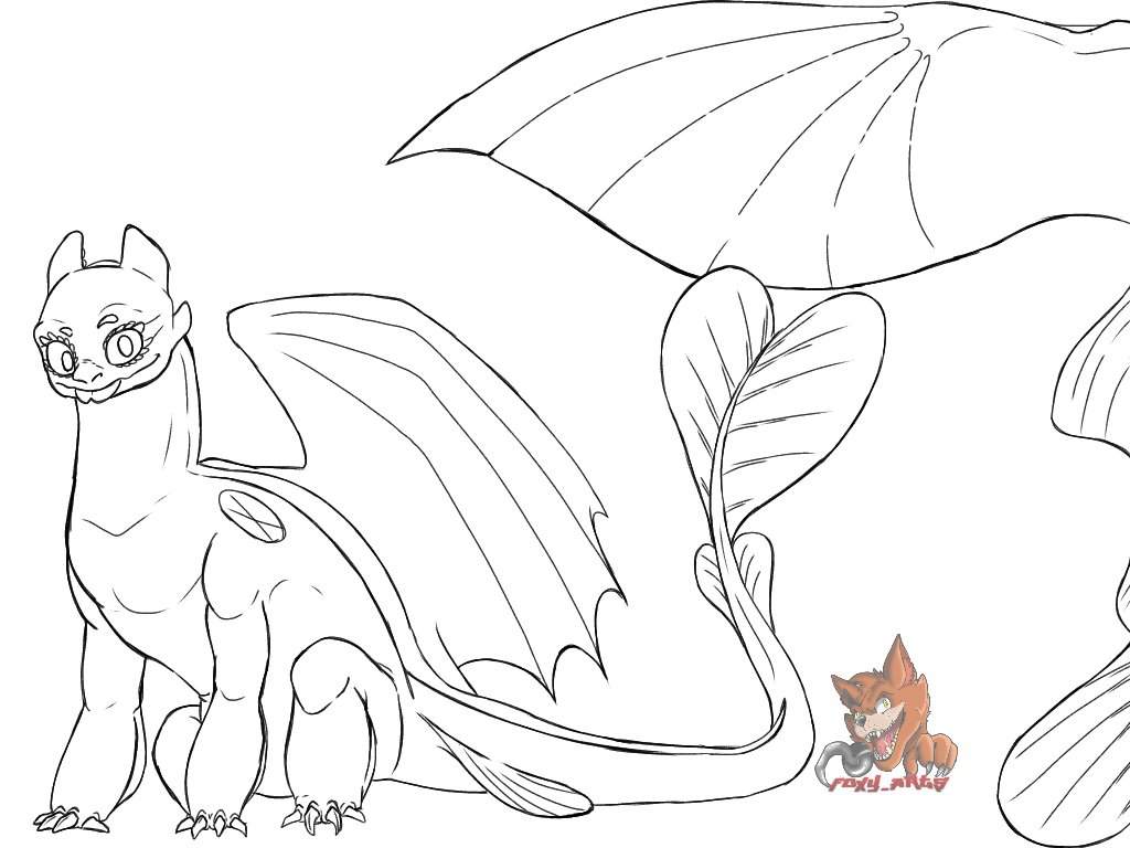 Light fury base free httyd amino