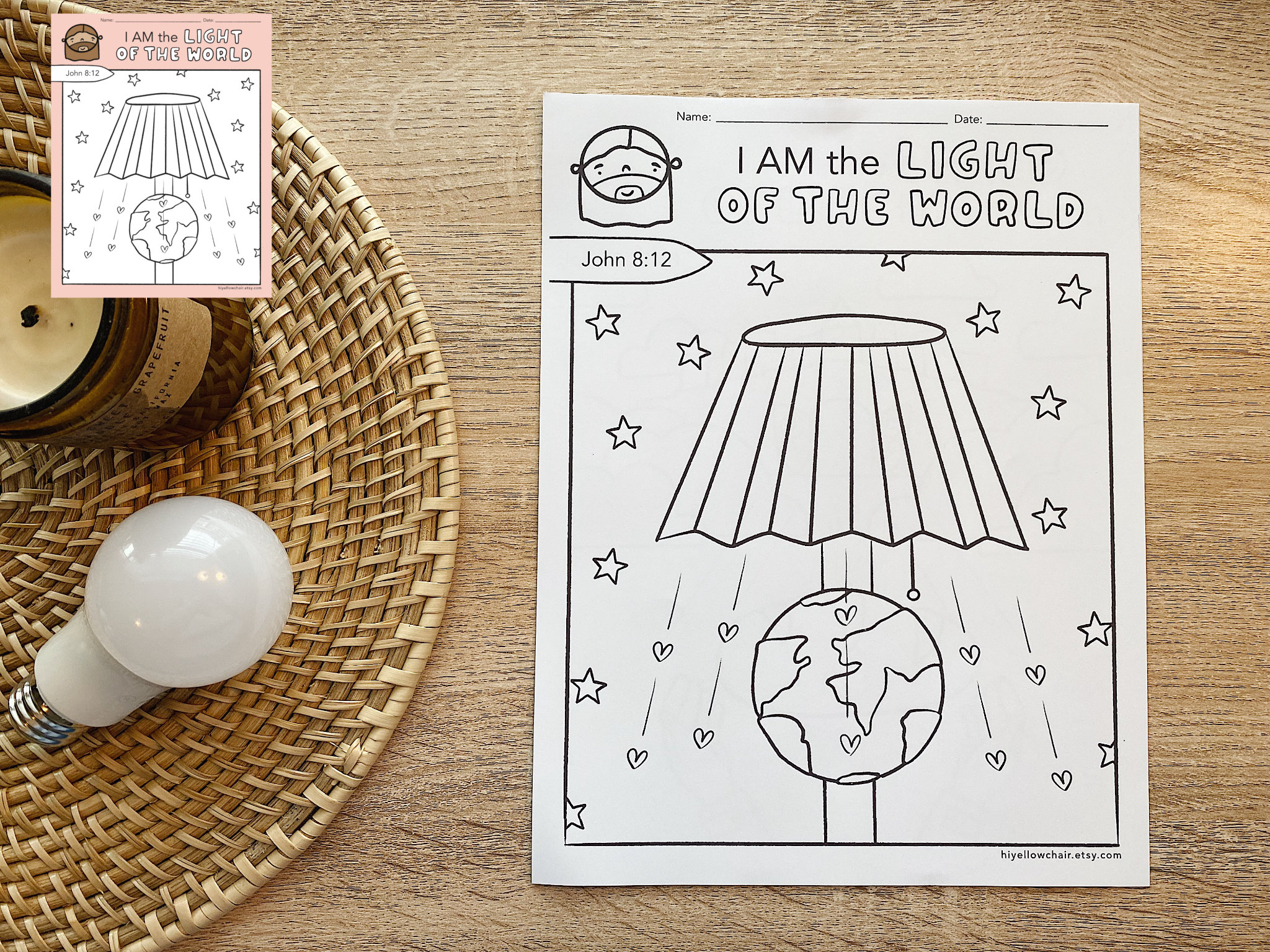I am the light of the world bible verse coloring sheet printable sunday school all about jesus bible quiet page memory verse download