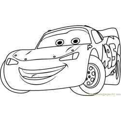 Mcqueen coloring pages for kids