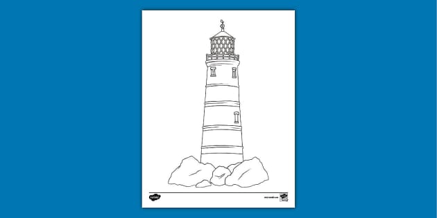 Free lighthouse loring sheet teacher made