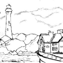 Lighthouse coloring pages