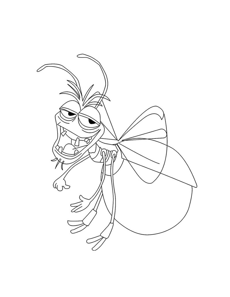 Free printable bug coloring pages for kids