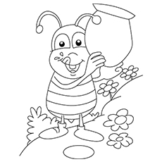 Top free printable bug coloring pages online
