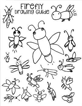 Firefly art project lightning bugs by art is basic tpt
