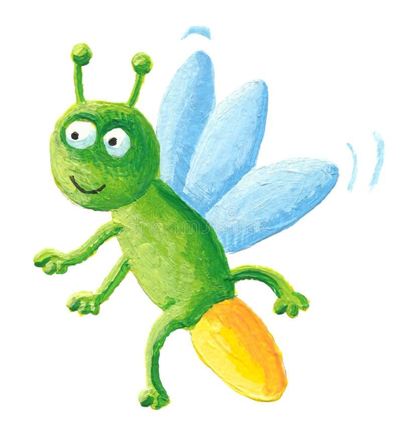 Cute lightning bug stock illustrations â cute lightning bug stock illustrations vectors clipart