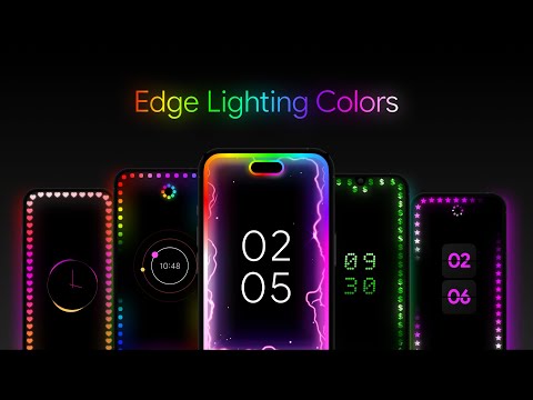 Edge lighting colors
