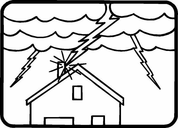 Photo lightning strike house earth day coloring pages album bumblebee ladybugs garden photo and video sharing made easy