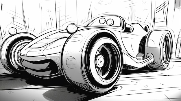 Page cute cars coloring pages pictures