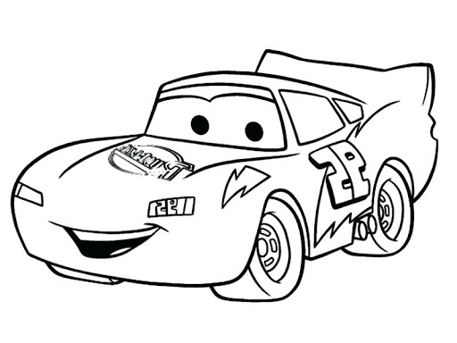Coloring pages print free lightning mcqueen