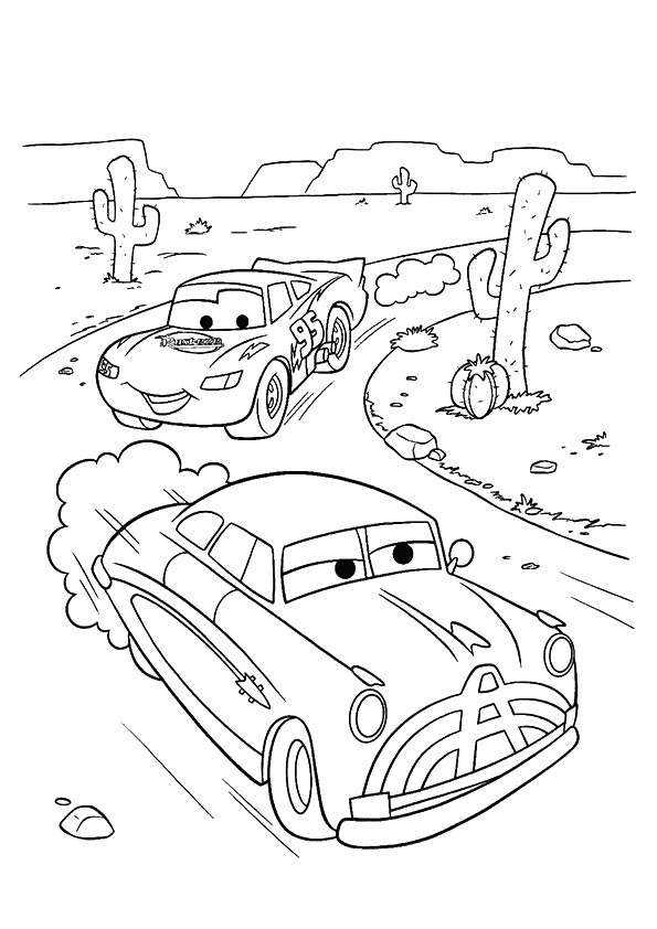 Coloring pages lightning mcqueen coloring page