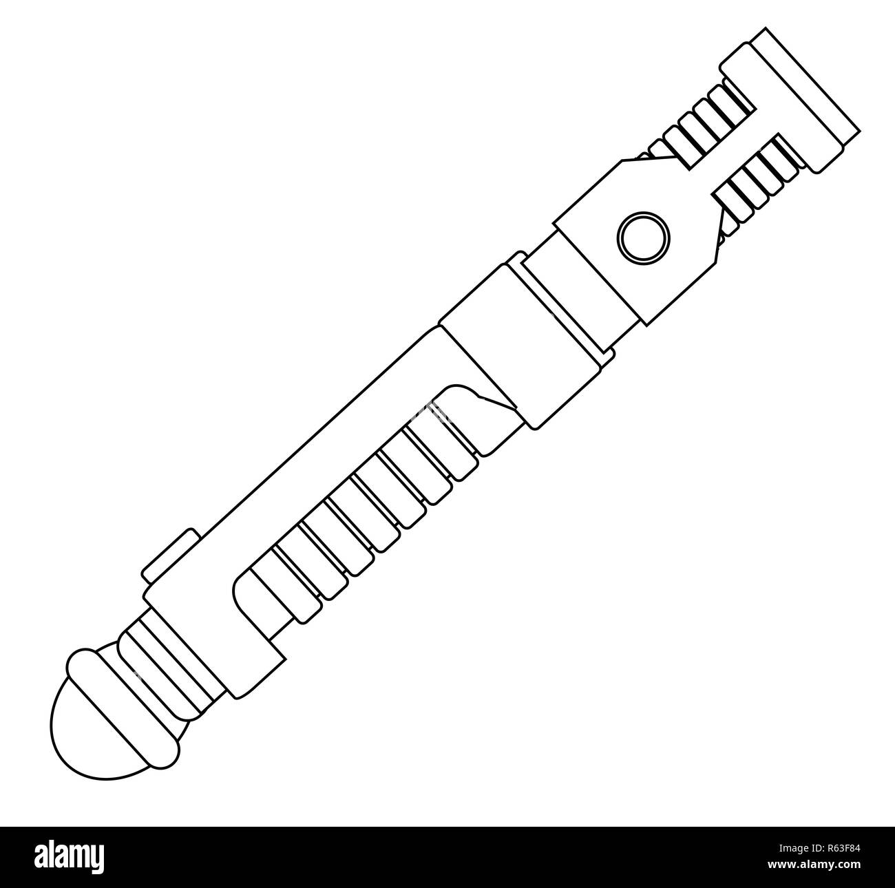 Light saber star wars black and white stock photos images
