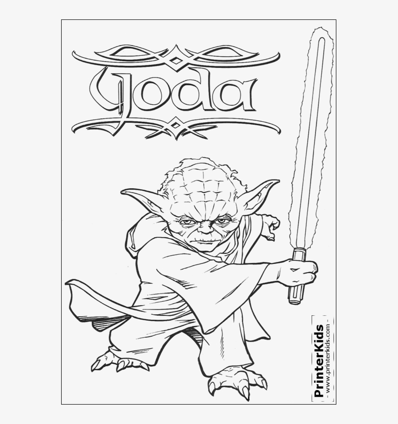 Luke skywalker on dagobah coloring page
