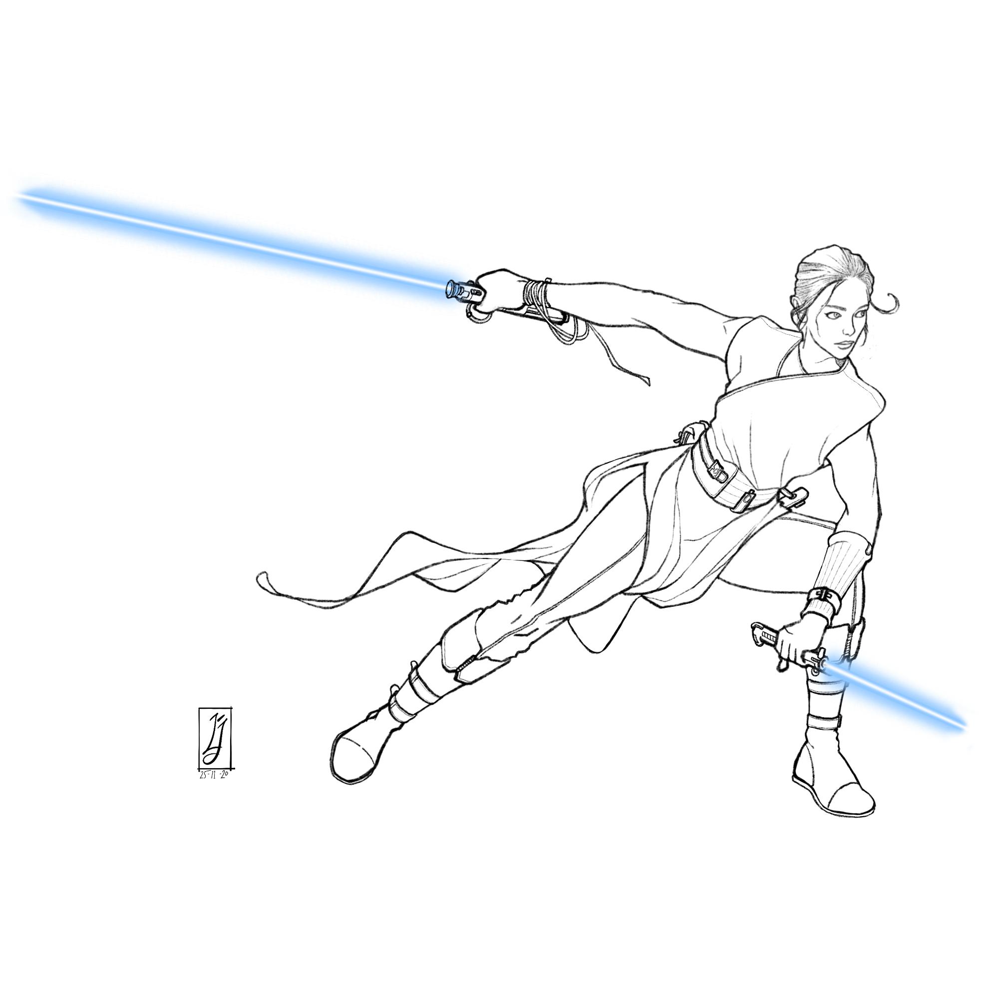 Art jedi me digital rstarwars