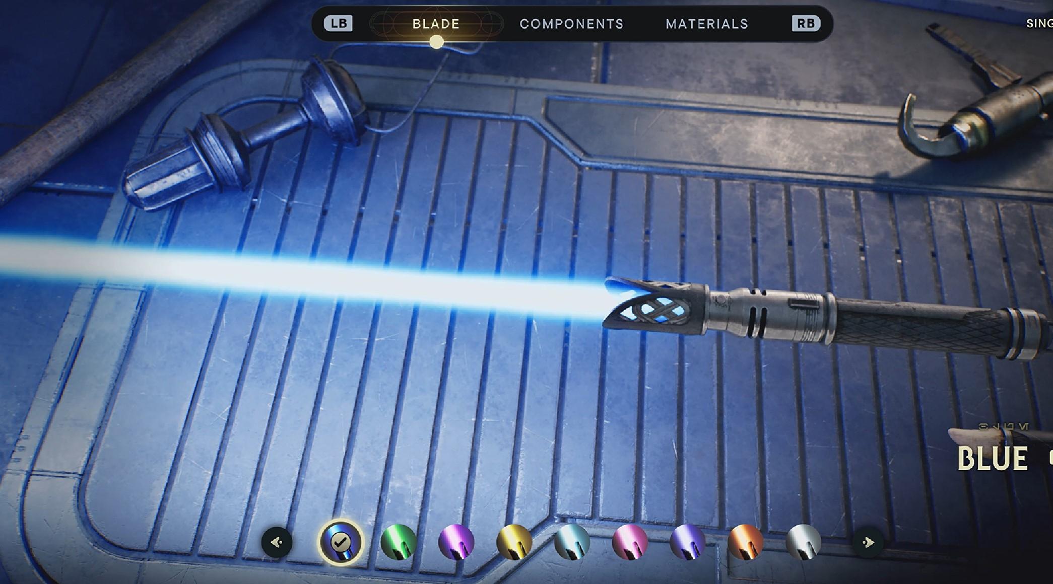 How to change lightsaber color in star wars jedi survivor