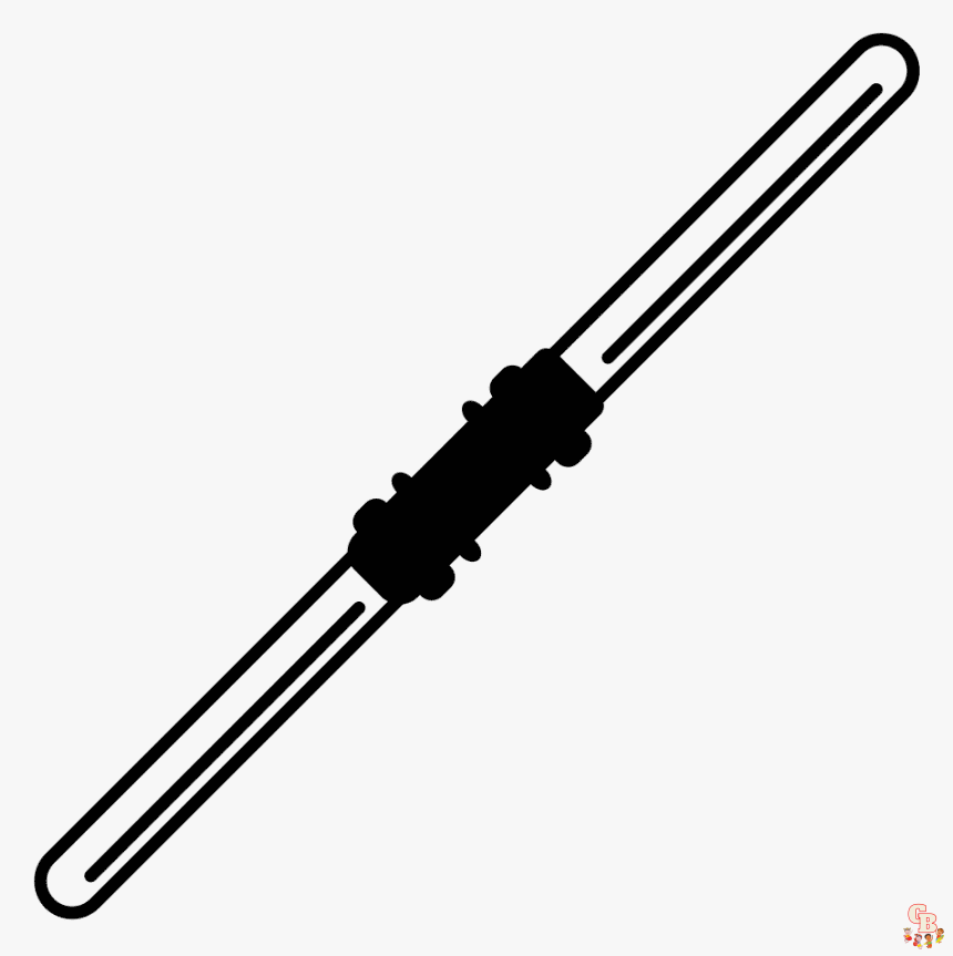 Printable lightsaber coloring pages free for kids and adults