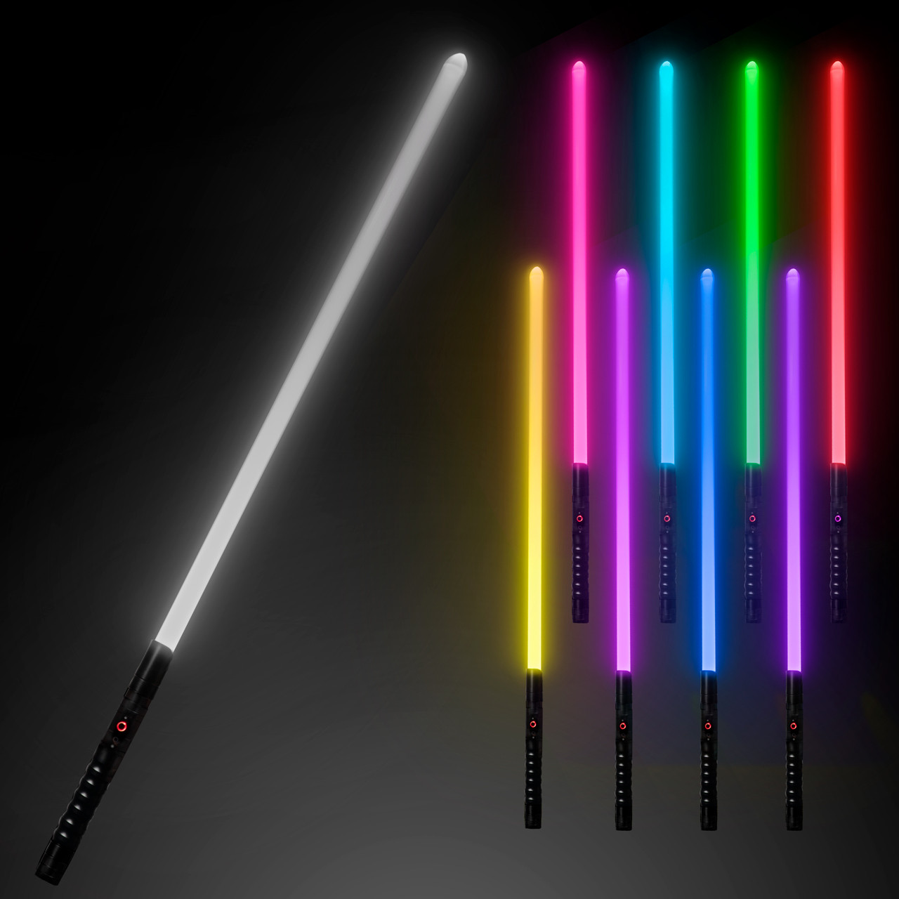 Led light up light saber led jedi saber with sound mode