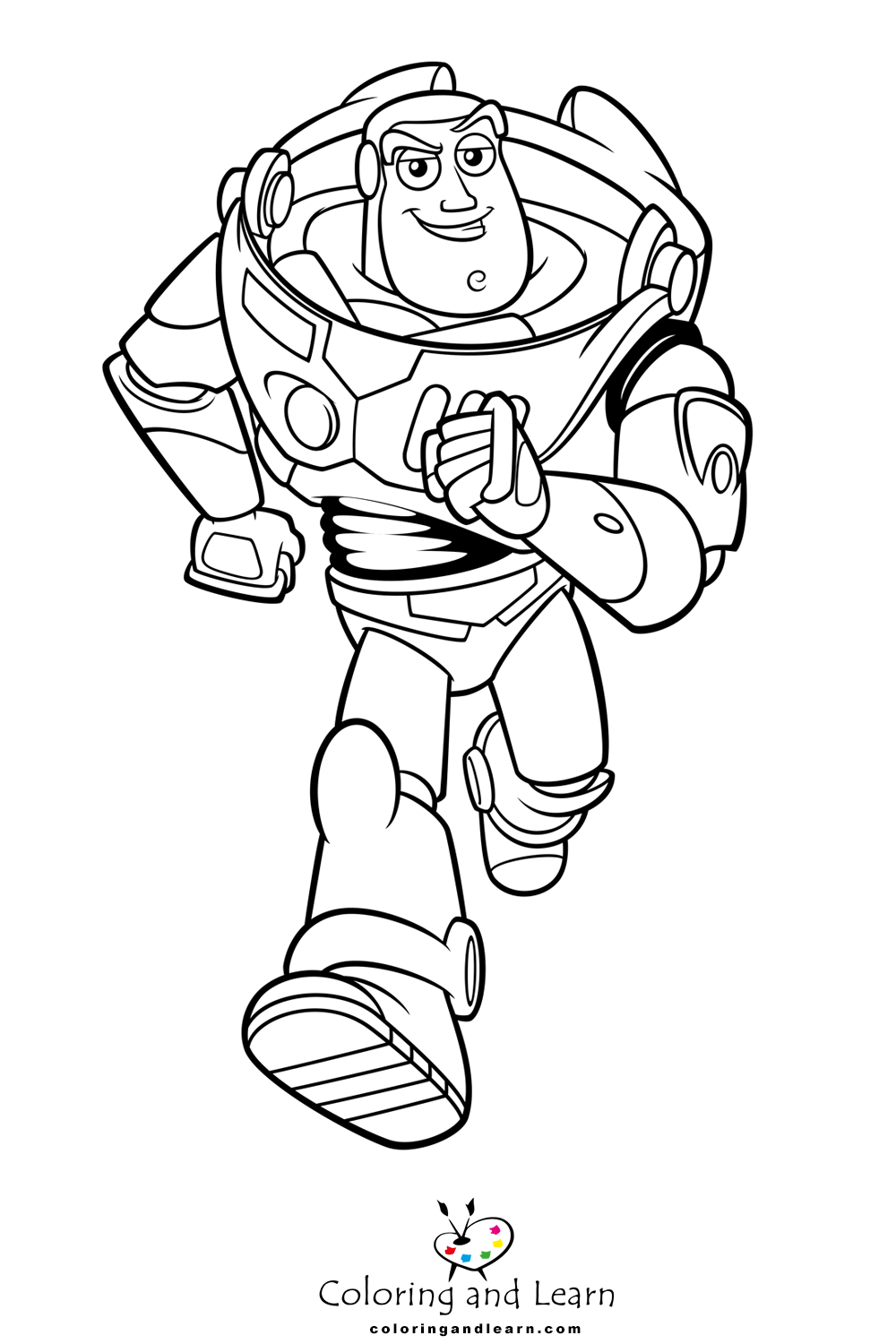 Buzz lightyear coloring pages