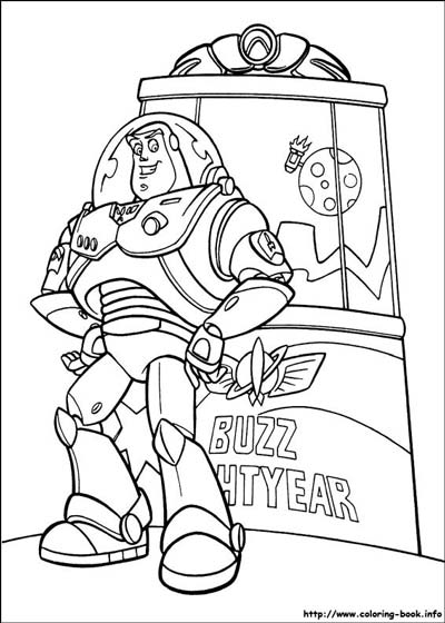 Updated toy story coloring pages