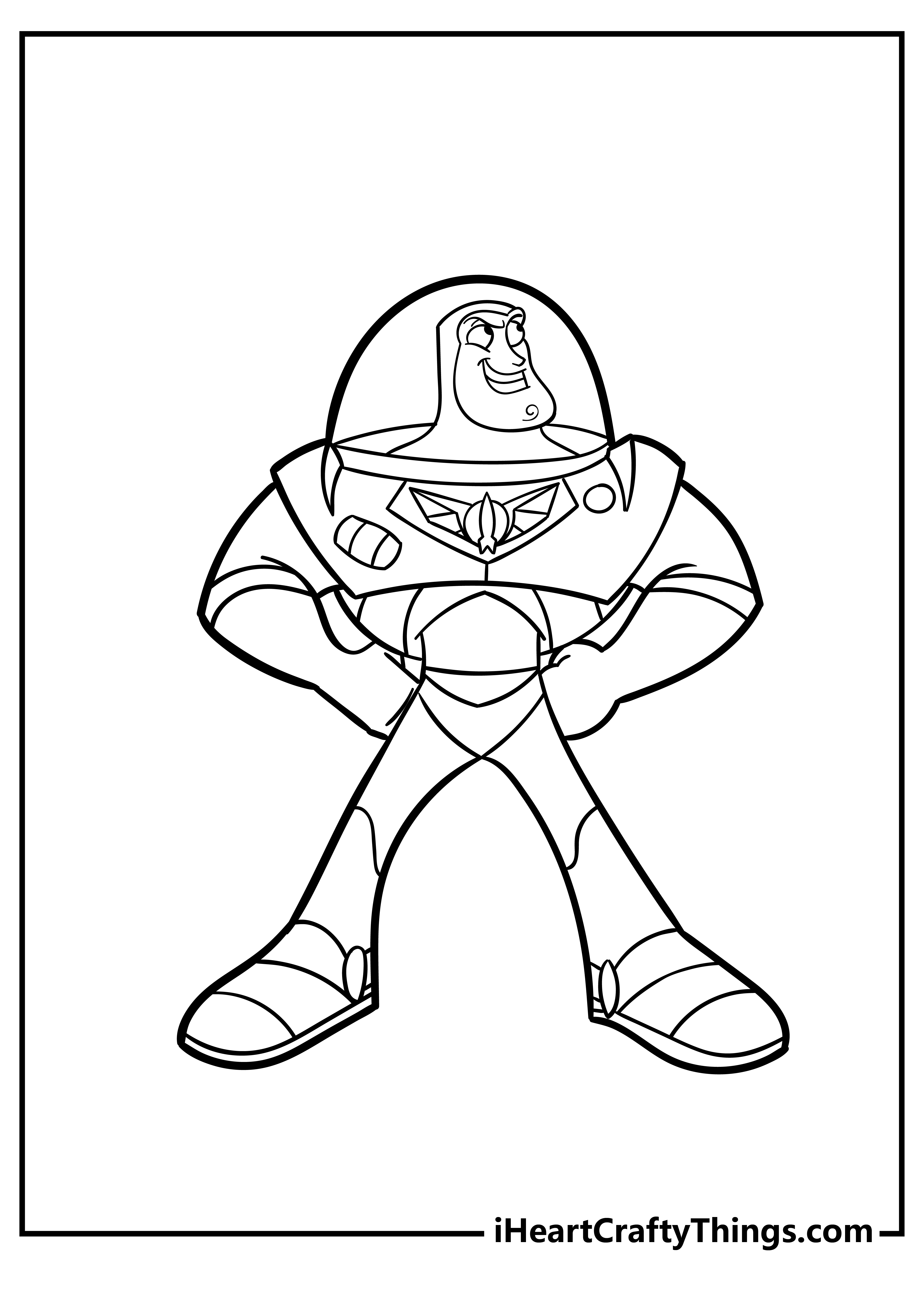 Buzz lightyear coloring pages free printables