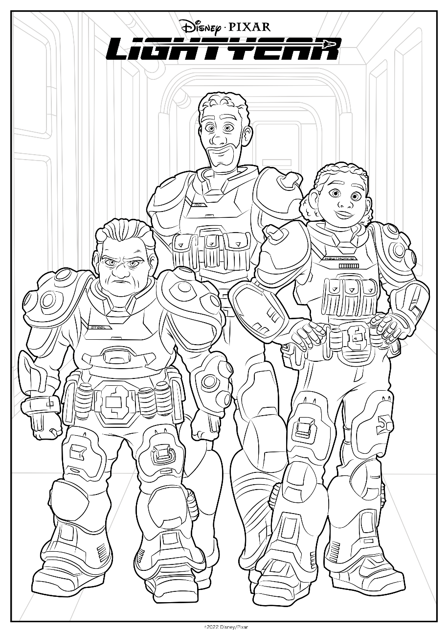 The new movie lightyear is out free printables