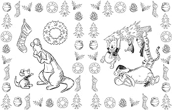 Disney the christmas llection louring book walt disney books