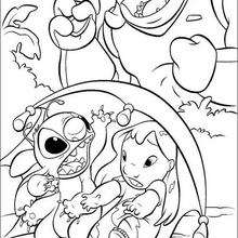 Lilo and stitch coloring pages