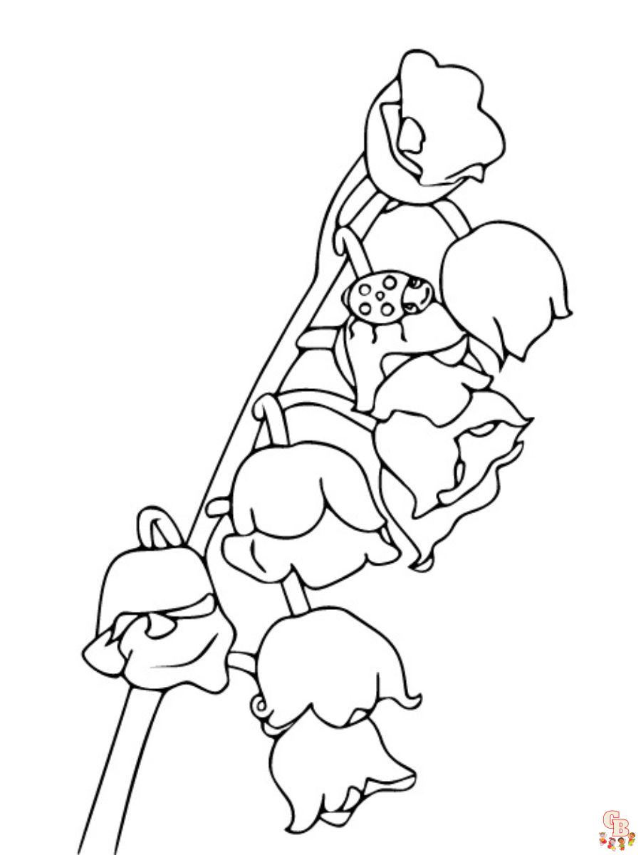 Enjoy free printable flowers coloring pages with