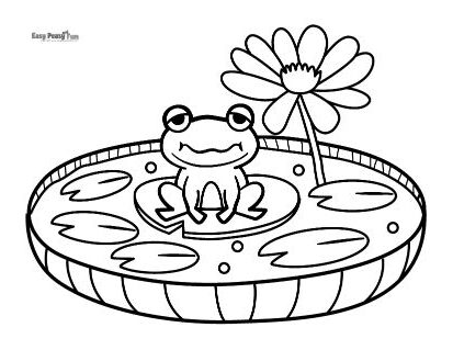 Frog coloring pages â printable coloring pages